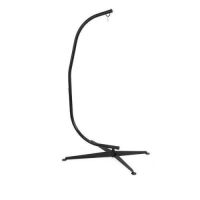 &nbsp;Curved Hanging Hammock C-Stand w/ Steel Frame, Weather-Resistant Finish