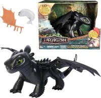 DreamWorks Dragons How to Train Your Dragon, Tame & Train Interactive Toothless with 60 Sounds & Reactions