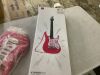 Kids Electric Guitar Toy Play Set w/ 6 Songs, Microphone, Amp - 4