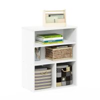 Furinno 3-Tier Open Bookcase with Adjustable Shelves