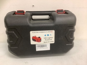 Electric Hydraulic Jack, Appears new, Powers Up, Sold as is