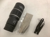 16x52 Monocular Dual Focus Optics Zoom Telescope, Appears New, Sold as is