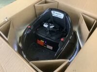6V Kids Ride On Bumper Car Toy w/ Remote, Harness, Lights, 360 Degree Spin