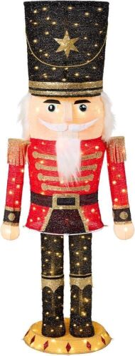 5' Pop Up Christmas Nutcracker w/150 LED Lights