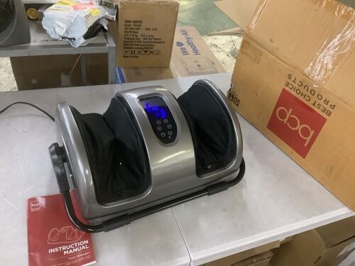 Reflexology Shiatsu Foot Massager w/ High-Intensity Rollers - Missing Remote