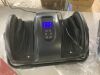 Reflexology Shiatsu Foot Massager w/ High-Intensity Rollers, Remote Control - 3