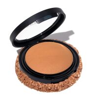 Baked Double Take Powder Foundation - Tan - Buildable Medium to Full Coverage - Matte Finish