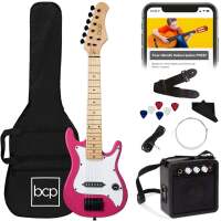 Kids Electric Guitar Beginner Starter Kit w/ 5W Amplifier - 30 in