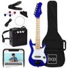 Kids Electric Guitar Beginner Starter Kit w/ 5W Amplifier - 30 in