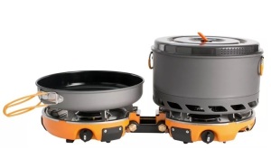 Jetboil Genesis 2-Burner Backpacking Stove, Appears new, Sold as is