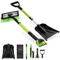 4 in 1 Snow Brush with Shovel, Ice Scraper & Squeegee - No Storage Bag