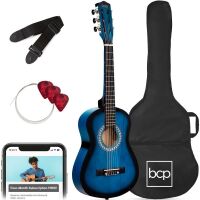 Kids Acoustic Guitar Beginner Starter Kit w/ Carrying Case - 30in