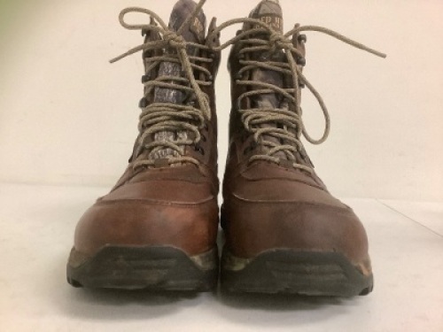 Red Head 8" Tracker Leather Mens Boots, Size 9.5W, E-Comm Return