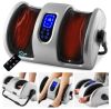 Reflexology Shiatsu Foot Massager w/ High-Intensity Rollers, Remote Control