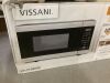 Vissani 19 in. 0.9 cu. ft. 900-Watt Countertop Microwave Oven in Stainless Steel with Convection and Air Fry - 8