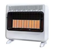Mr. Heater 30,000 BTU Vent Free Radiant Natural Gas or Propane Dual Fuel Space Heater