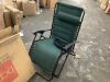 Oversized Padded Zero Gravity Chair, Folding Recliner w/ Headrest, Side Tray - 2