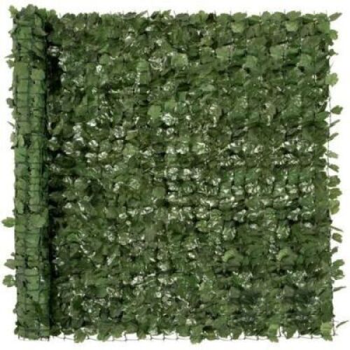 Outdoor Faux Ivy Privacy Screen Fence, 94" x 59"&nbsp;