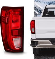 Tail Light Assembly Compatible with GMC Sierra 1500/2500 2019-2024 Halogen Brake Light Taillight Rear Lamp Left Drive Side LH