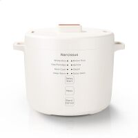 3.5-Cup Rice Cooker for 1-3 People, Multifunctional for Rice, Oatmeal, Quinoa - Slow Cook, Steam, Cook Rice & Steam Dish Together