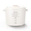 3.5-Cup Rice Cooker for 1-3 People, Multifunctional for Rice, Oatmeal, Quinoa - Slow Cook, Steam, Cook Rice & Steam Dish Together