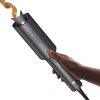 Automatic Rotating Curling Iron - TYMO CURLPRO Beach Waves Curling Wand, Portable Hair Curler, 500 Million Ionic, Dual Voltage & Lightweight for Travel, Ceramic Coating, 1 Inch