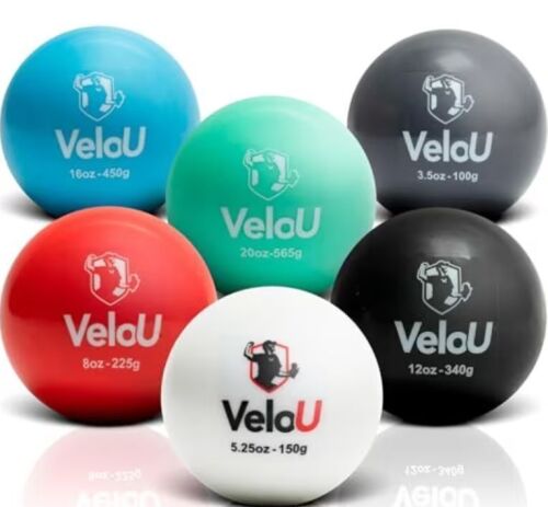 6 Ball Set Weighted Baseballs | Increase Throwing Velocity and Arm Strength