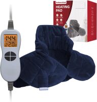 19''x24'' Weighted Neck & Shoulder Heating Pad, 2.5lbs with 12 Temperature Settings& 4 Auto-Off Timers, Pain Relief for Neck/Shoulder/Back, Christmas Gifts for Women Men Mom Dad