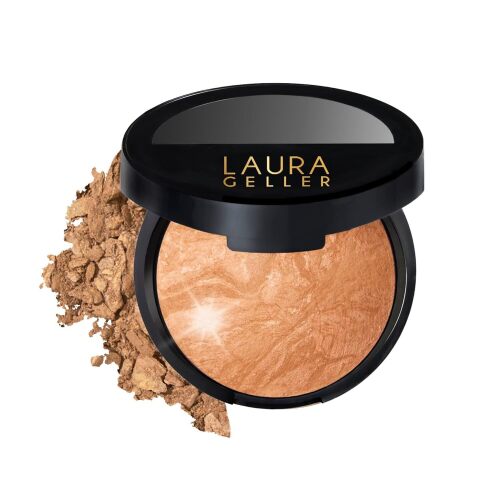 Baked Balance-N-Glow Illuminating Foundation - Golden Medium - Buildable Sheer to Light Coverage - Satin Finish
