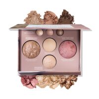 The Best of the Best Baked Palette - Full Size - Includes Bronzer, Blush, 2 Highlighters and 3 Eyeshadows - Travel-Friendly