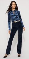 Velveteen Micro Bootcut Jean