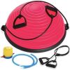 Half Ball Balance Trainer Yoga Exercise Fitness Platform w/ Bands