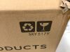 Set of 2 Pre-Lit Pathway Christmas Trees w/ Pine Cones, Timer - 24.5in - 3