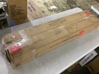 Lot of (2) Outdoor Market Patio Umbrella w/ Push Button Tilt, Crank Lift - 7.5ft