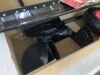 Galvanized Blade 2-Wheel Snow Pusher w/ Adjustable Handle - 36in - 3