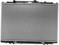TRQ Radiator Aluminum Core 1 Row Compatible with 2003-2006 Acura MDX 3.5L V6, 2005 Honda Pilot 3.5L V6