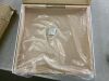 Decorative Faux Leather Serving Tray, 20" x 20"