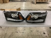 Headlight Assembly Pair for 2013-2015 Dodge Ram 1500 2500