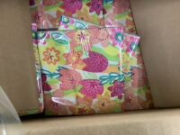 Pallet of (14) Cases of Fresh Cut Floral Beverage Napkins, 9.75" x 9.75"