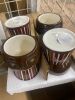 Lot of (3) Cases of Ceramic Face Planters, 4 Per Case - 2