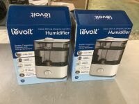 Lot of (2) LEVOIT 1.5 Gal. Classic 300 Lite Ultrasonic Cool Mist Humidifier up to 505 sq. ft.
