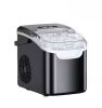 COWSAR 8.66 in. 26 lb. Portable Ice Maker Bullet Ice Machine with Selectable Ice Size in Black