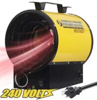 DuraHeat 3750 Watt, 12,800 Btu, 220 Volt Mountable Or Portable Electric Fan Forced Air Heater