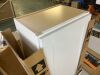 Hampton Bay Shaker 18 in. W x 12 in. D x 30 in. H Assembled Wall Cabinet in Satin White - 3