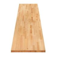 Hampton Bay 4 ft. L x 25 in. D Finished Engineered Birch Butcher Block Countertop with Standard Edge