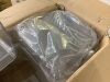 Sorbus 4 Pack Clear Plastic Storage Bins - 1 has Small Crack - 4