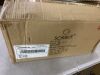 Sorbus 4 Pack Clear Plastic Storage Bins - 1 has Small Crack - 7