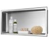 AKDY 24 in. W x 12 in. H x 4 in. D 18-Gauge Bathroom Shower Wall Niche in Brushed Stainless Steel