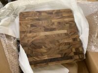 Ironwood Square End Grain Chef's Board 14" x 14" x 1.25"