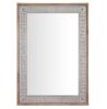 Home Decorators Collection Medium Rectangle Galvanized Antiqued Farmhouse Accent Mirror, 39 in. H x 27 in. W